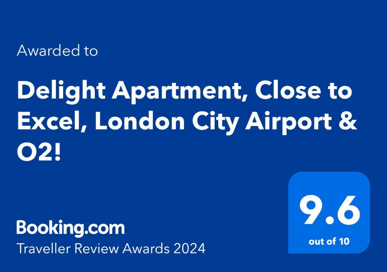 Delight Apartment, Close To Excel, London City Airport & O2! Zewnętrze zdjęcie